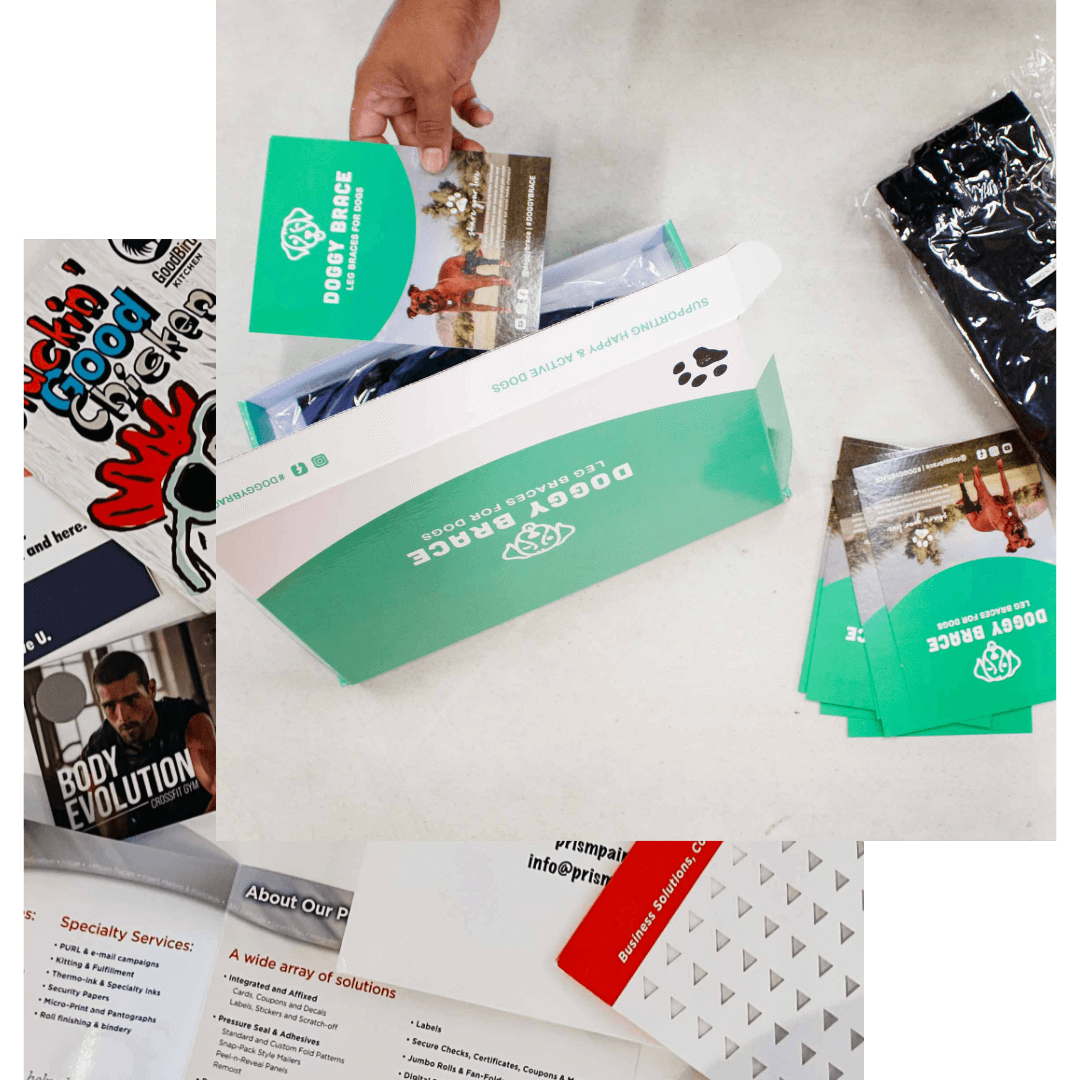 Image showing various marketing and branding solutions by Hello Specialized